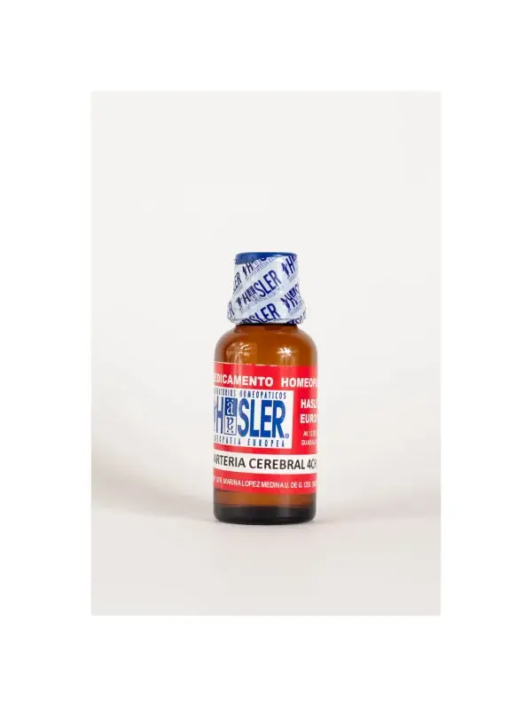 Arteria Cerebral 4CH de Haslers | Auxiliar en el Funcionamiento de la Circulación Cerebral | Medicamento Homeopático Organoterápico