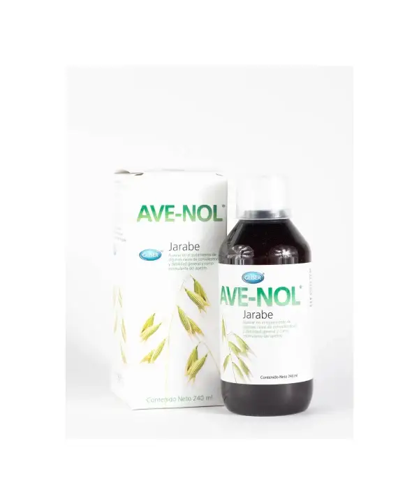 AVE-NOL de GLISER | Jarabe Auxiliar en el Tratamiento de Algunos Casos de Convalencias y Debilidad General y Como Estimulante del Apetito | 240 ml.