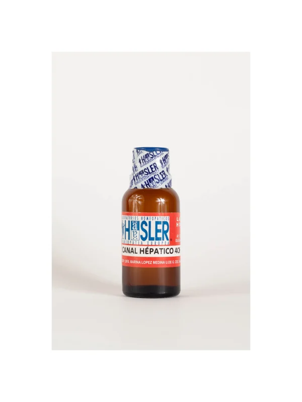 Canal Hepático 4CH de Haslers | Auxiliar en el Funcionamiento del Sistema Hepático | Medicamento Homeopático Organoterápico