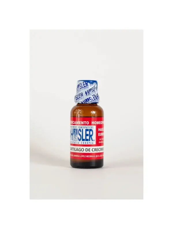 Cartílago de Crecimiento 4CH de Haslers | Auxiliar en el Desarrollo del Sistema Óseo | Medicamento Homeopático Organoterápico