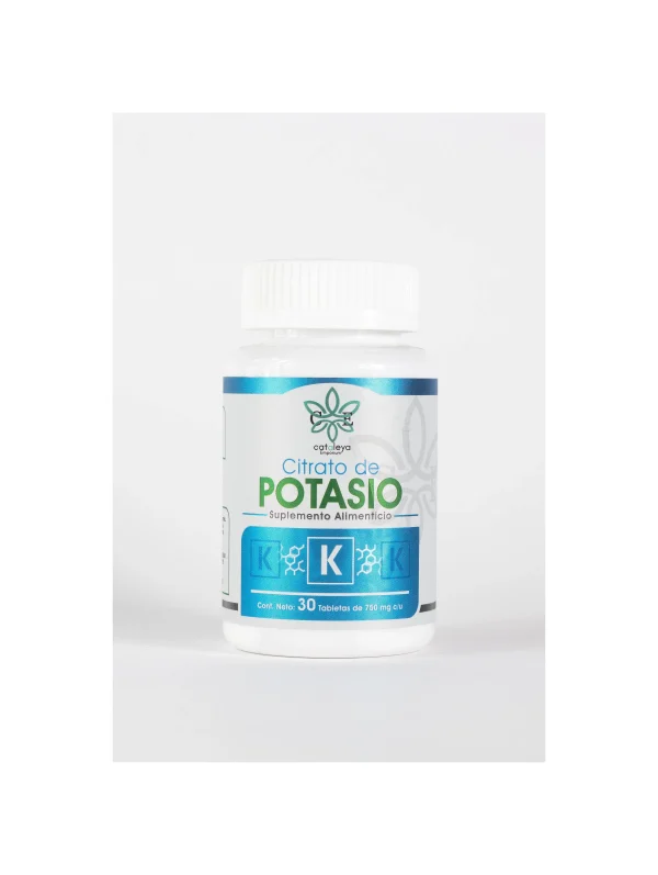 Citrato de Potasio de CE Cataleya Emporium | Suplemento Alimenticio Mineral | 30 tabletas 750 mg