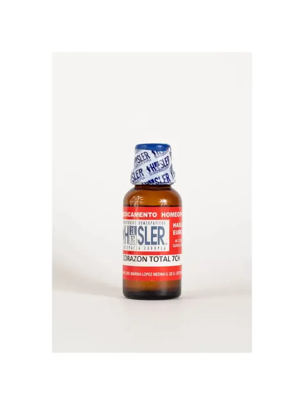 Corazón Total 7CH de Haslers | Auxiliar en el Funcionamiento del Sistema Cardiovascular | Medicamento Homeopático Organoterápico