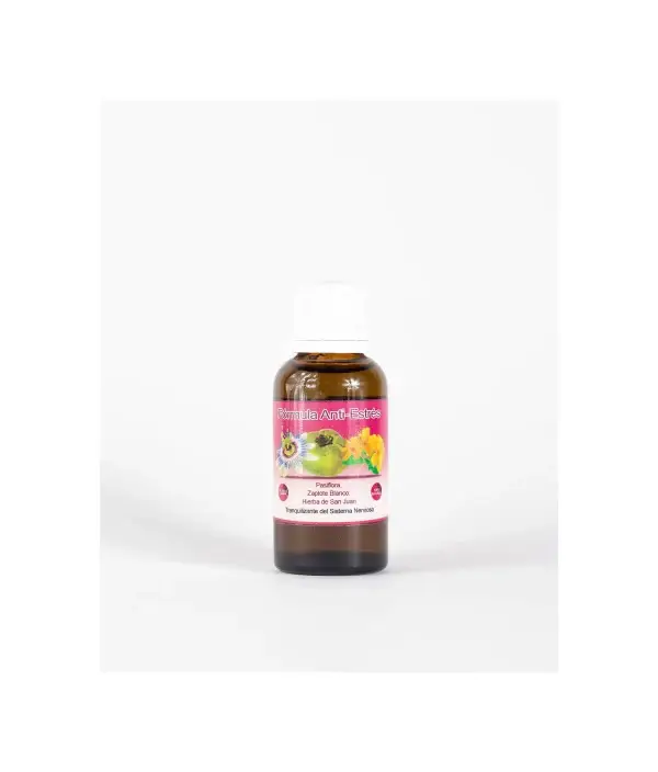 Fórmula Antiestrés de Natzin | Auxiliar para Relajar el Sistema Nervioso y Favorecer el Bienestar Emocional | Suplemento Herbal