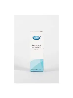Hamamelis Destilado 3X de GLISER | Auxiliar en el Tratamiento de Problemas de Circulación Venosa, Hemorroides y Fragilidad Capilar | 15 ml.