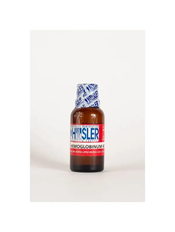 Hemoglobinum 4CH de Haslers | Auxiliar en el Bienestar de la Sangre y la Oxigenación del Organismo | Medicamento Homeopático Organoterápico