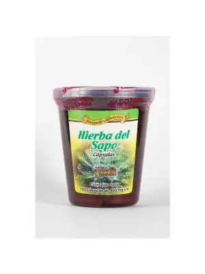 Hierba del Sapo de Natural Yazmín | 150 Cápsulas 400mg