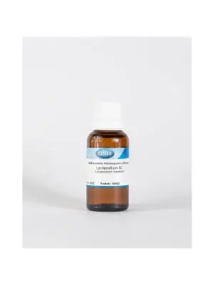Lycopodium 6C de GLISER | Auxiliar en el Tratamiento de Trastornos Digestivos, Distensión Abdominal y Desequilibrios Digestivos Relacionados con Gases | 30 ml.