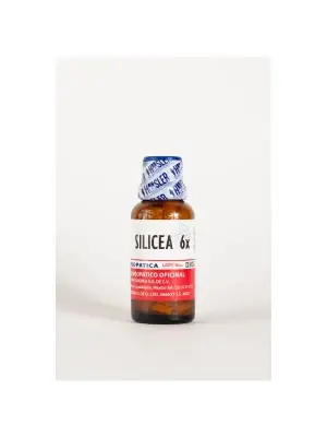 Silicea 6X de Haslers | Auxiliar en el Bienestar de Piel, Cabello y Tejidos | Medicamento Homeopático
