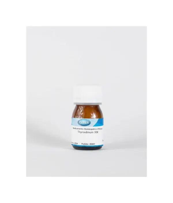Thyroidinum 30X de GLISER | Auxiliar en el Tratamiento de Alteraciones del Metabolismo y Como Apoyo en Casos de Fatiga Asociada a Función Tiroidea Baja | 200 tabs.