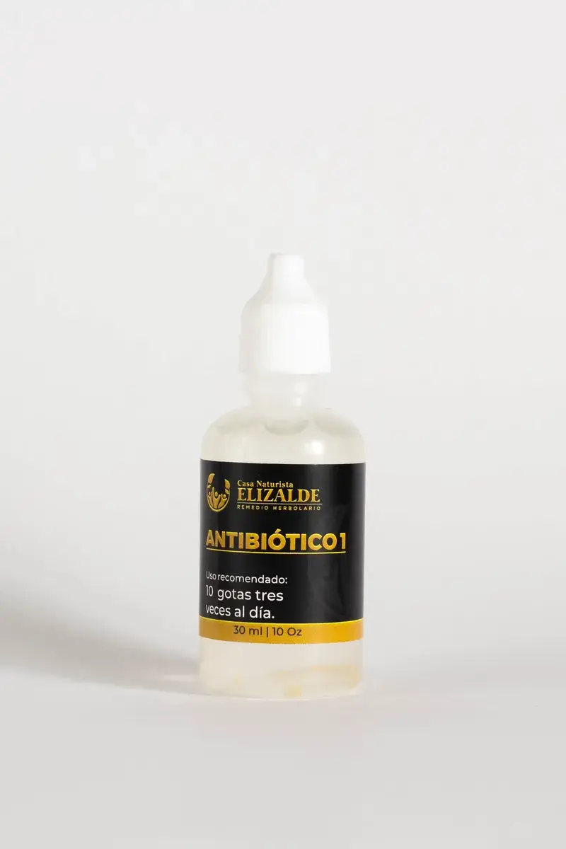 Antibiótico 1 de CNE | Solución natural de apoyo inmunológico | 60 ml