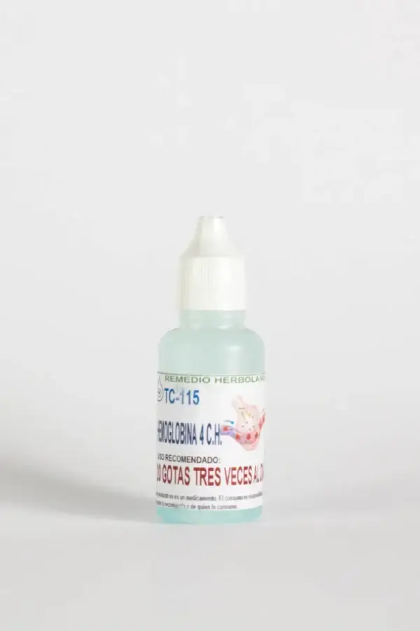 Hemoglobina 4 CH de La Fé | Solución natural para el bienestar general | 60 ml