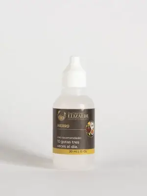 Hierro de CNE | Solución natural para la vitalidad y el bienestar general | 60 ml