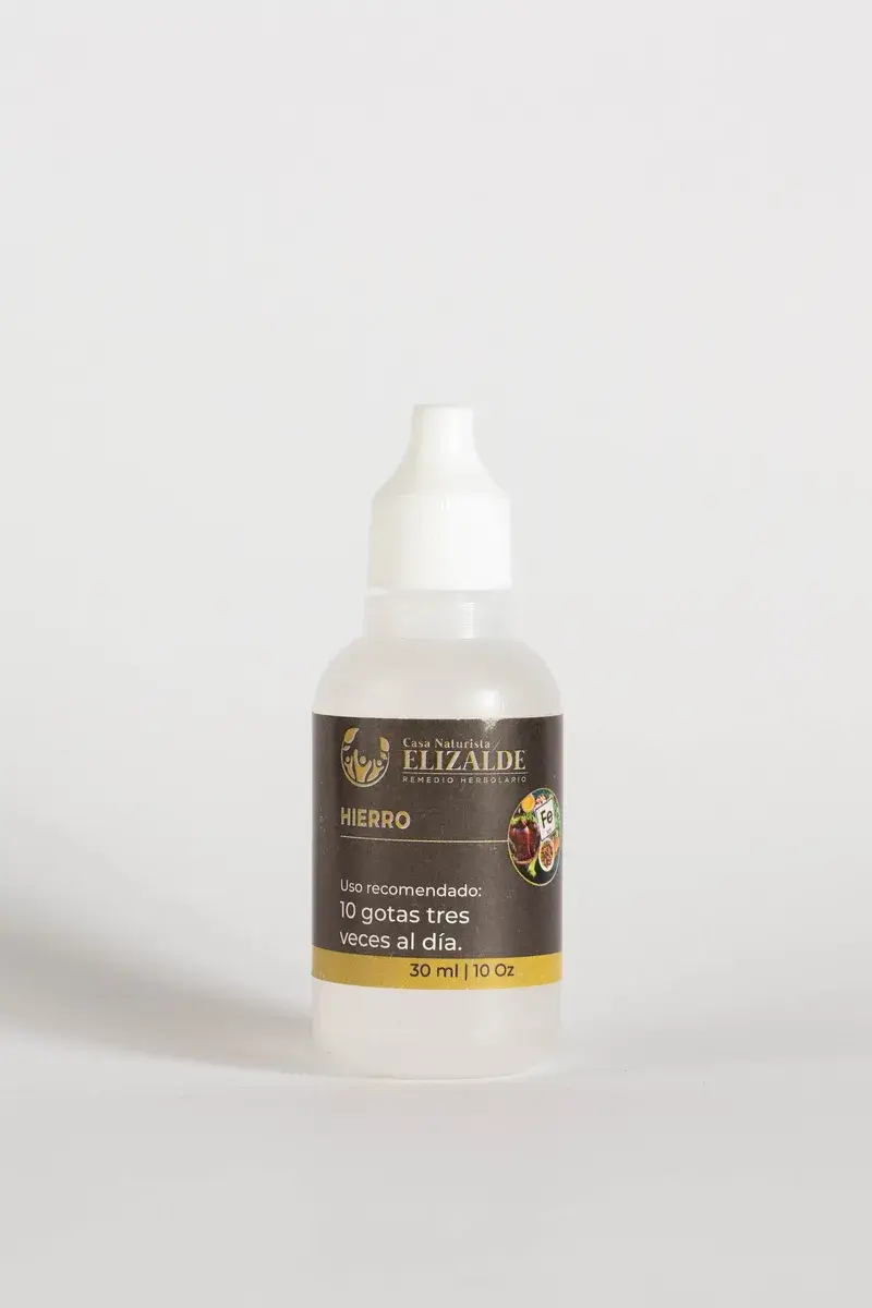 Hierro de CNE | Solución natural para la vitalidad y el bienestar general | 60 ml