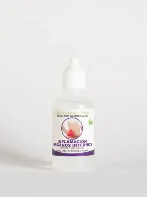 Inflamación Órganos Internos de CNE | Solución natural para el bienestar digestivo y reproductivo | 60 ml
