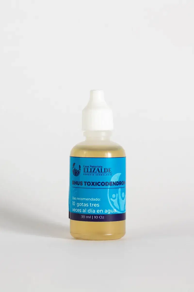 Rhus Toxicodendron de CNE | Solución natural para el bienestar articular y de la piel | 60 ml