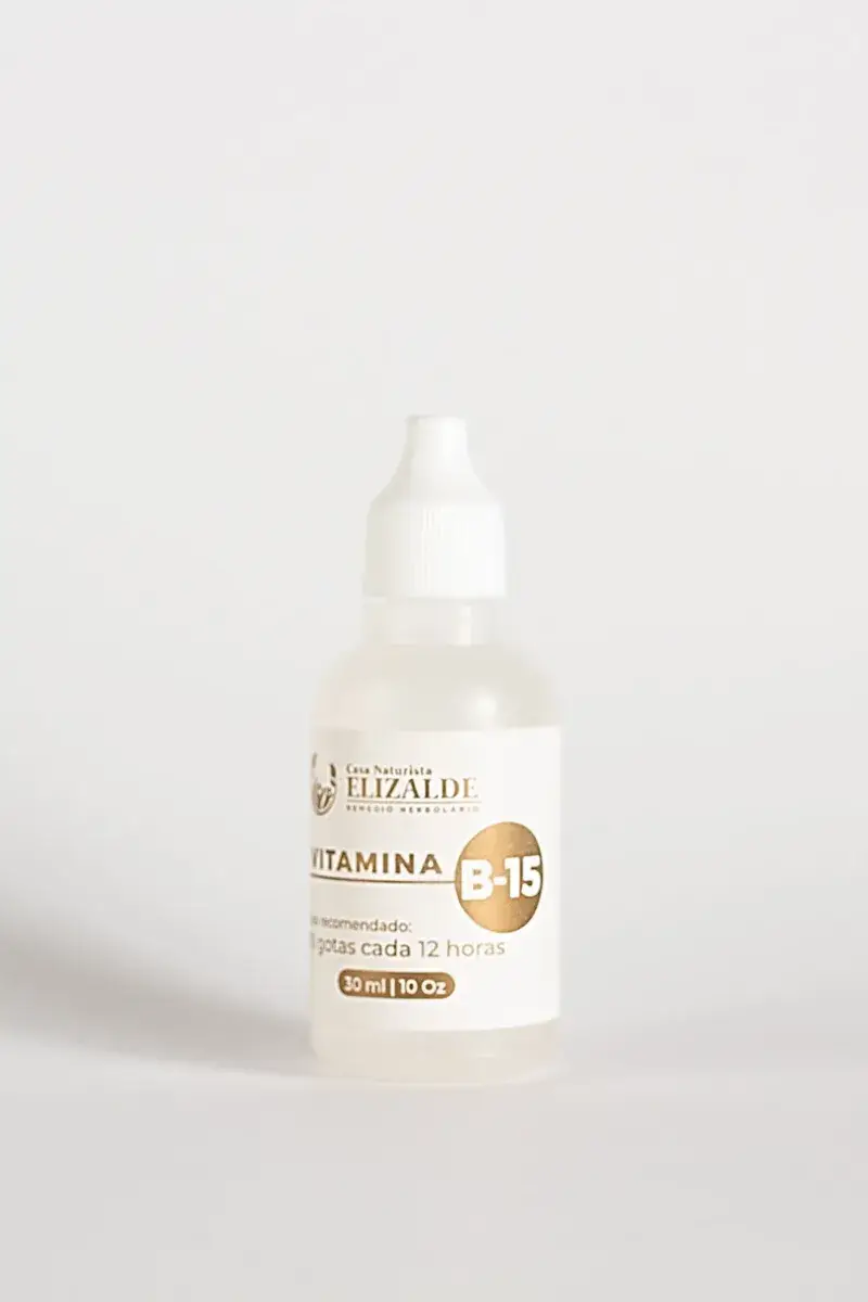 Vitamina B15 de CNE | Solución natural para oxigenación y desintoxicación | 60 ml