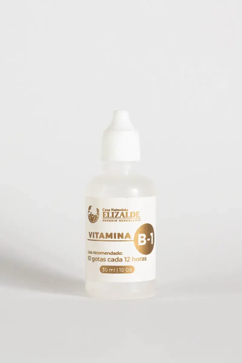 Vitamina B1 de CNE | Solución natural para energía y sistema nervioso | 60 ml