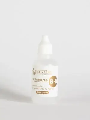 Vitamina B9 de CNE | Solución natural para formación sanguínea y vitalidad | 60 ml