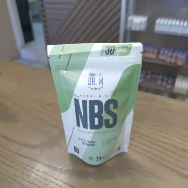 Natural B-Slim de NBS |  Chía, Linaza y Zopilopacle | 30 Cap