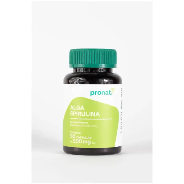 Alga Espirulina de Pronat | 90 Capsulas 500 mg