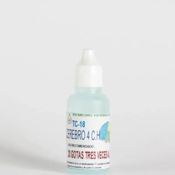 Cerebro 4 CH de La Fé | Solución natural | 60 ml