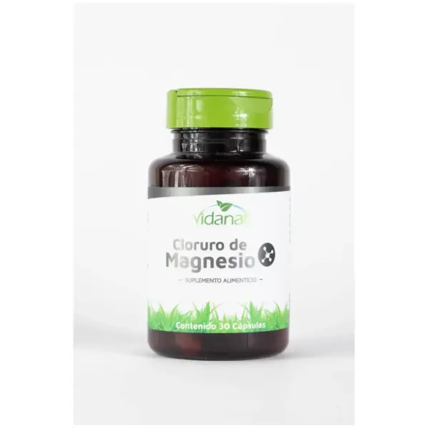 Cloruro de Magnesio de Vidanat | 30 Capsulas 655 mg