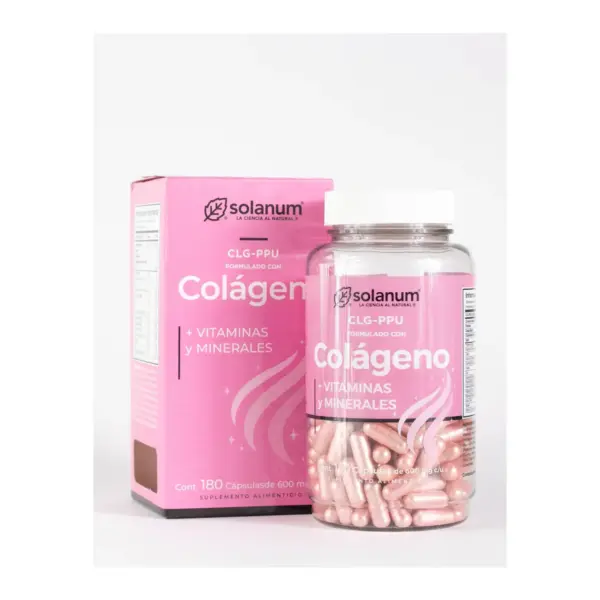 CLG-PPU de Solanum | 180 Capsulas 600 mg.