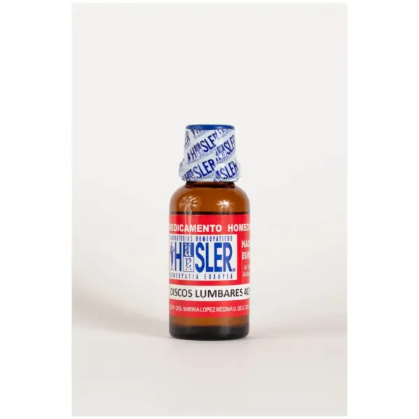 Discos Lumbares 4CH de Haslers | Medicamento Homeopático