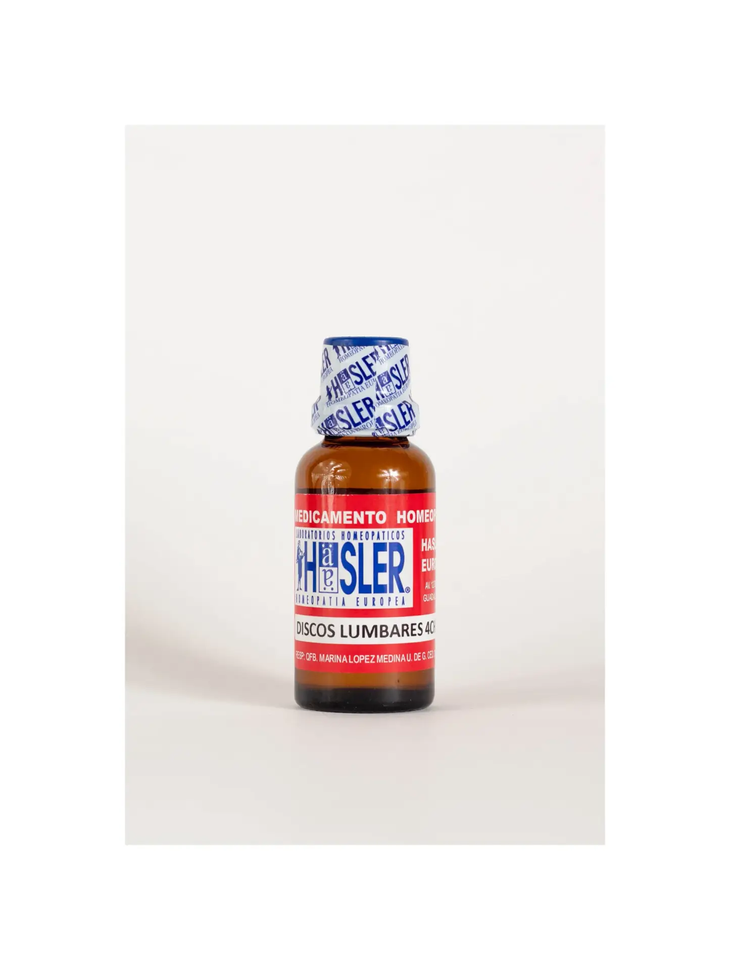 Discos Lumbares 4CH de Haslers | Medicamento Homeopático