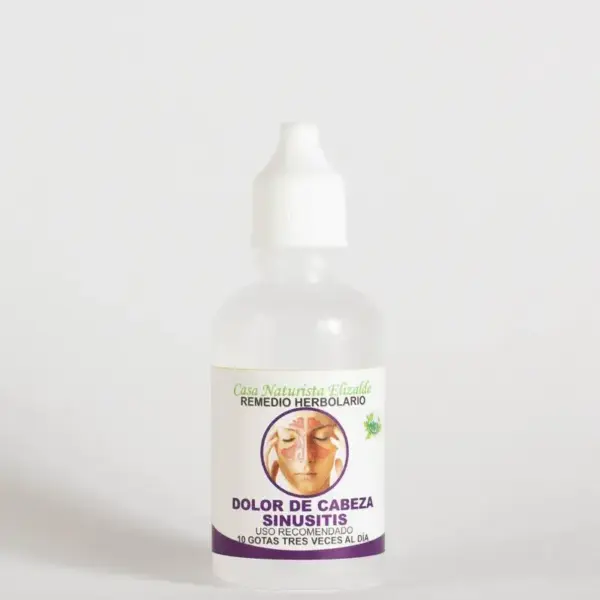 Dolor de Cabeza y Sinusitis de CNE | A base de Sanguinaria canadensis | 60ml