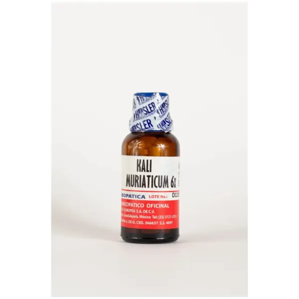 Kali Muriaticum 6X de Haslers | Medicamento Homeopático