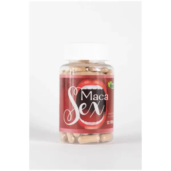 Maca Sex de Herba+ | Auxiliar para Vitalidad | 100 Capsulas.