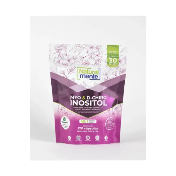 MYO y D-CHIRO Naturalmente | MYO 2400mg + D-Chiro 60mg
