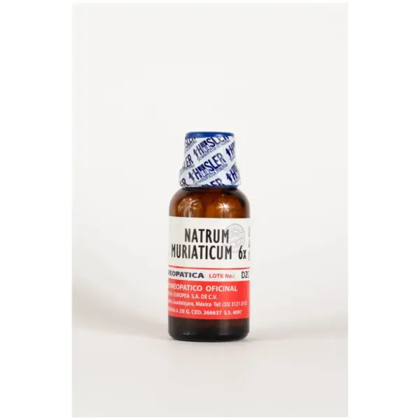 Natrum Muriaticum 6X de Haslers | Medicamento Homeopático