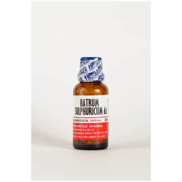 Natrum Sulphuricum 6X de Haslers | Medicamento Homeopático