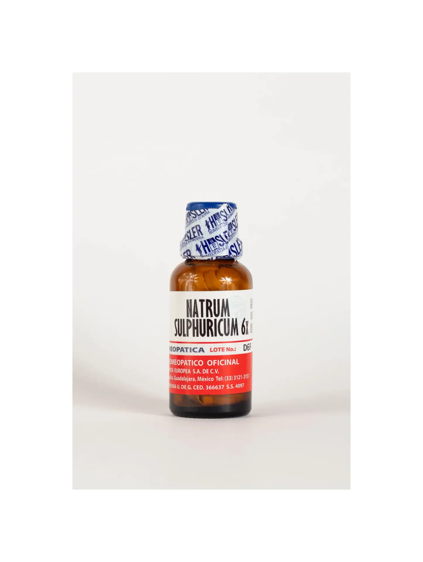 Natrum Sulphuricum 6X de Haslers | Medicamento Homeopático