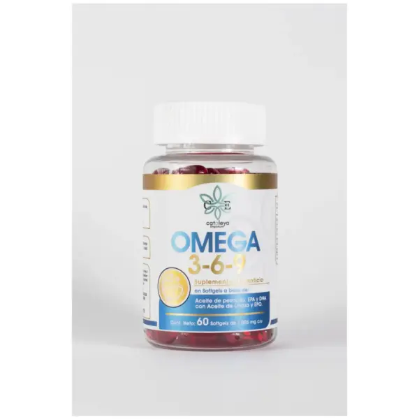 Omega 3, 6 y 9 CE Cataleya Emporium | 60 softgels de 1005mg