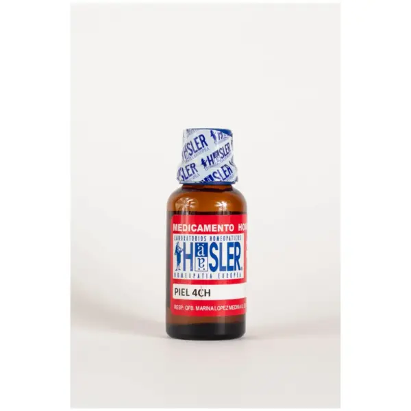 Piel 4CH de Haslers | Medicamento Homeopático Organoterápico