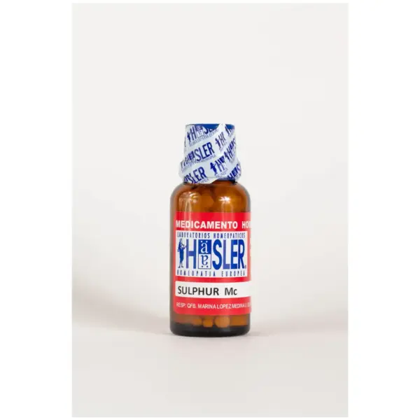 Sulphur MC de Haslers | Medicamento Homeopático