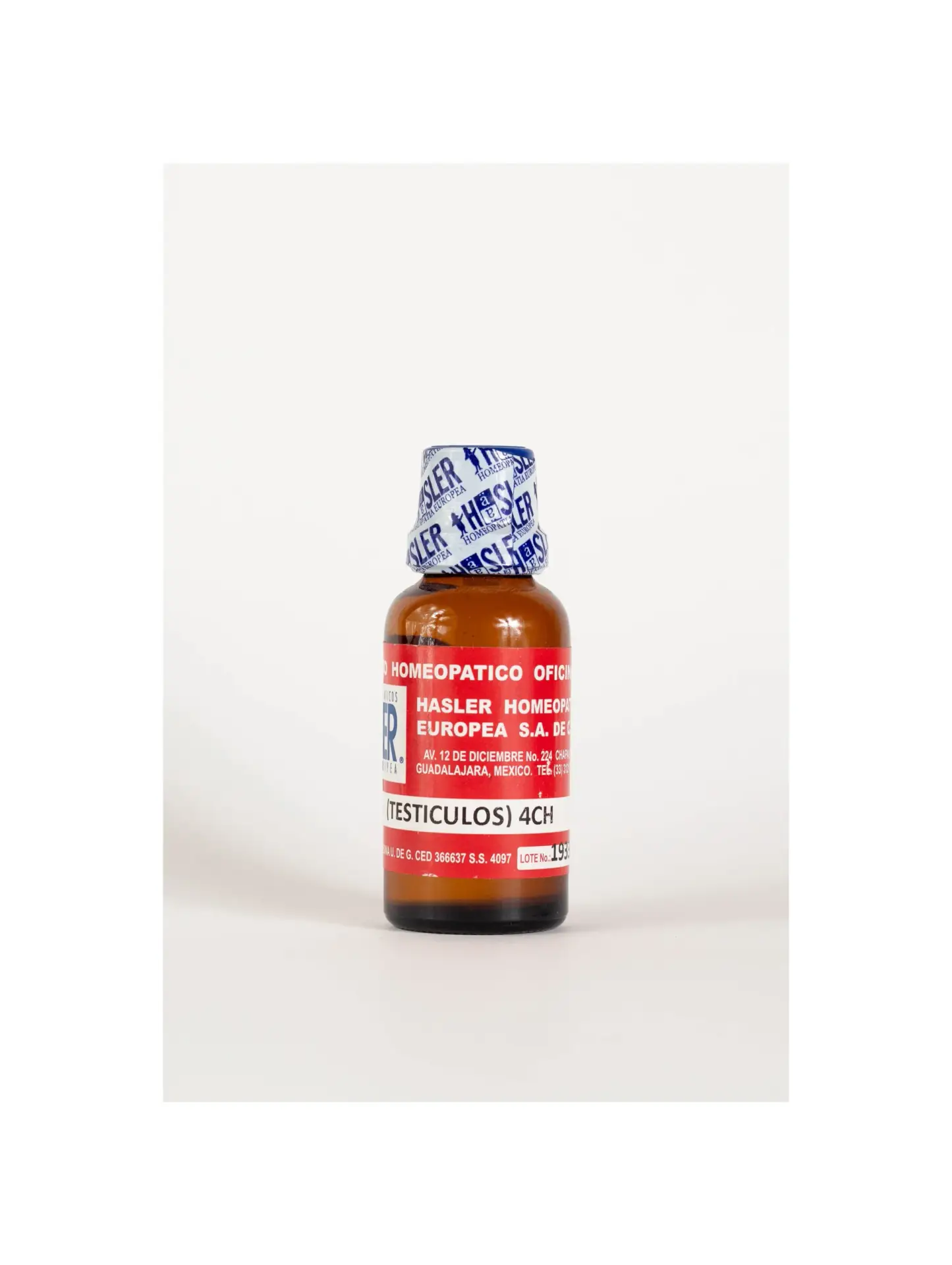 Testículos 4CH de Haslers | Medicamento Homeopático