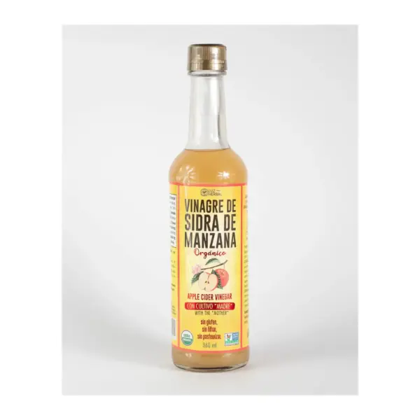 Vinagre de Sidra de Manzana Orgánico de Luz Herbal